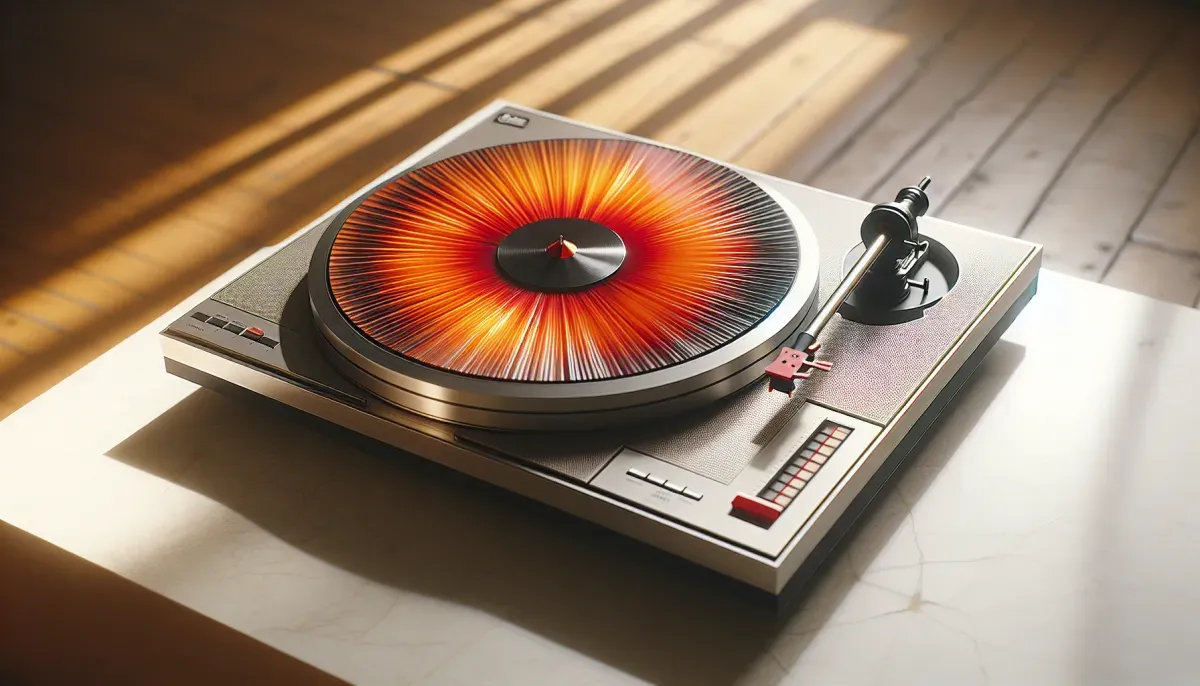 Il VS-01: Il Giradischi Verticale che Rivoluziona il Concetto di Design Musicale