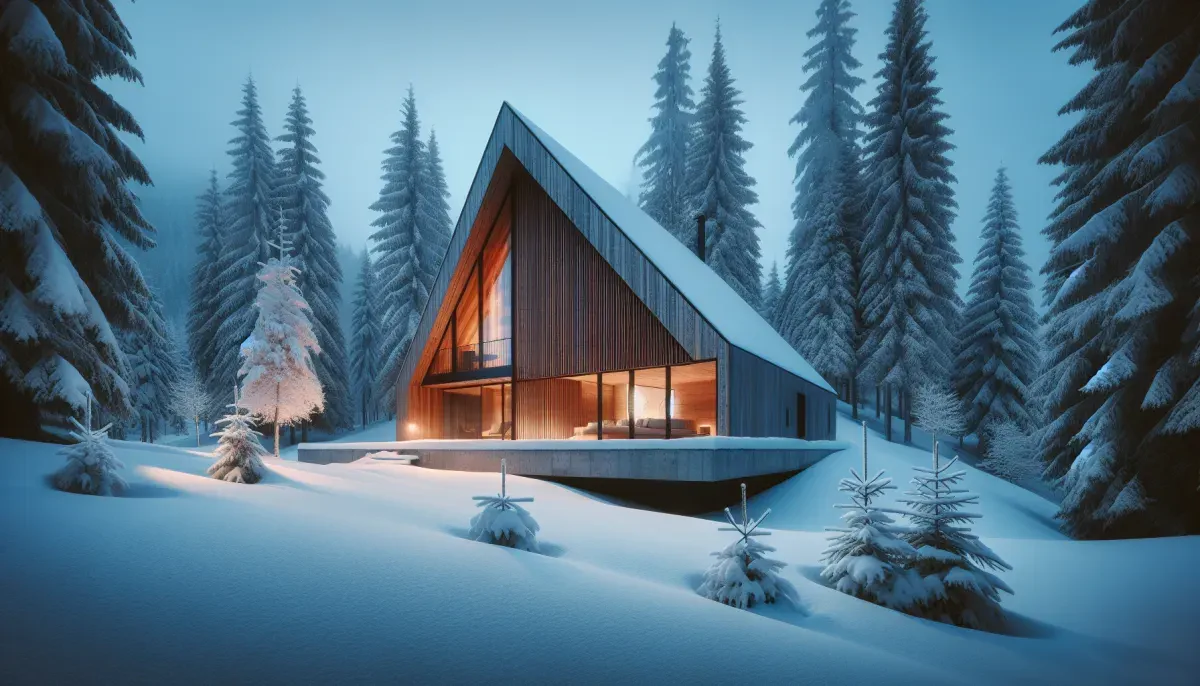 Una Casa sul Colle: Armonia con il Paesaggio Artico