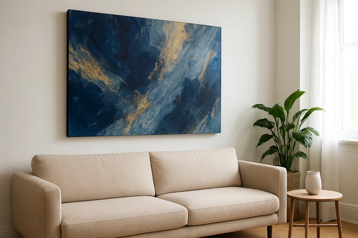 Arredare con l'arte: come scegliere opere contemporanee senza spendere una fortuna