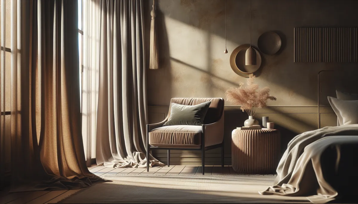 Contrasti Tattili: mixare lino, velluto e ceramica grezza