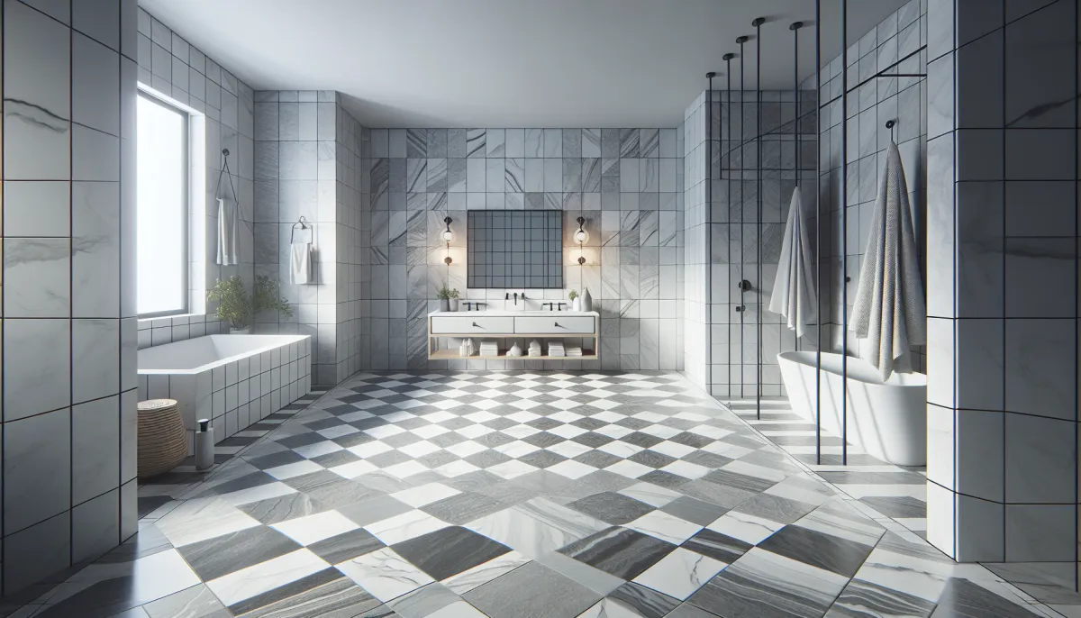 Geometrie d'Autore: Il Ritorno dello Scacchiere tra Minimalismo Stone-Effect e Contrasti Pop