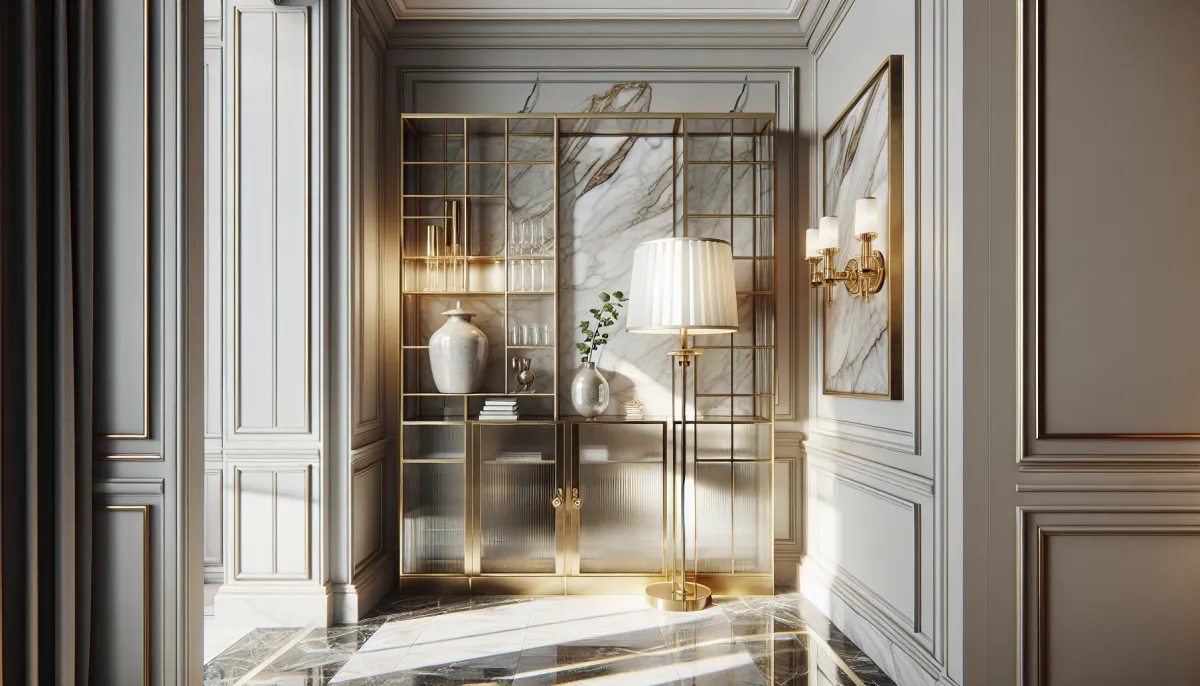 Il Ritorno dell'Ornamento: Dettagli in Ottone, Vetri Fluted e Geometrie d'Autore nel Design 2026