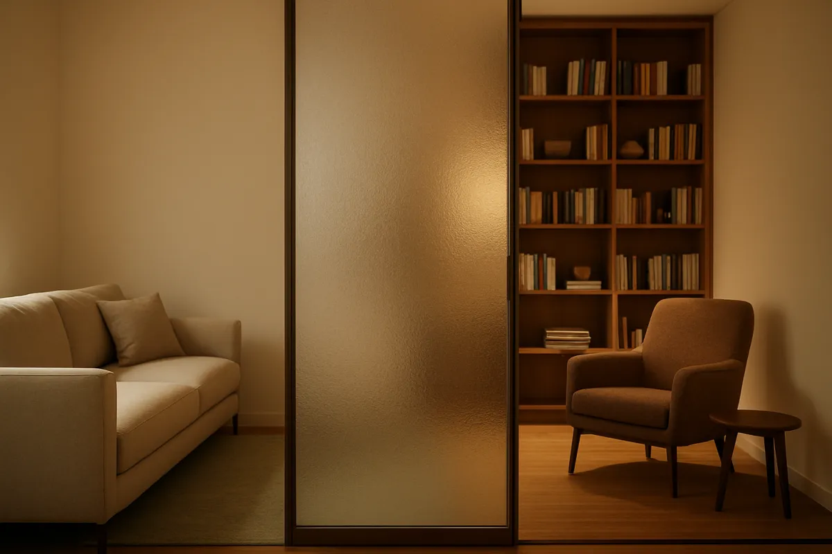 Zone giorno senza porte: come creare privacy senza sacrificare la continuità visiva