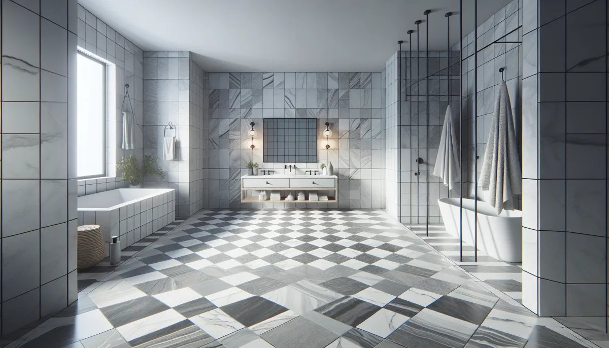 Geometrie d'Autore: Il Ritorno dello Scacchiere tra Minimalismo Stone-Effect e Contrasti Pop