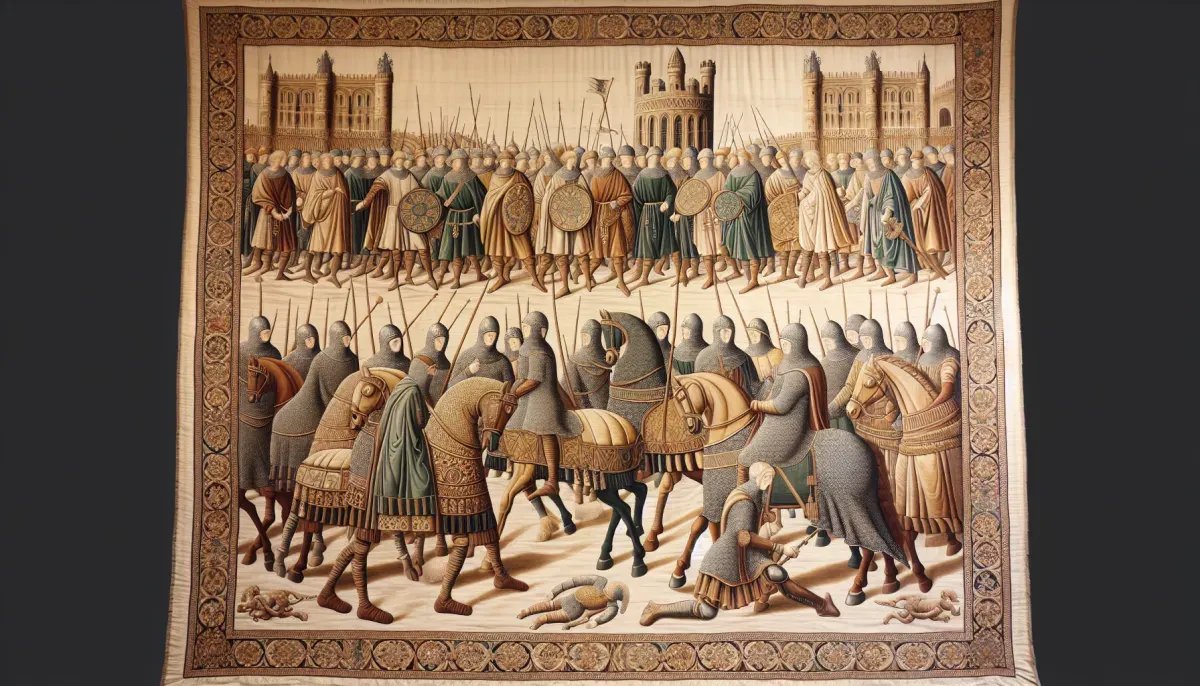 L'Arazzo di Bayeux: Un Tesoro Tessile Che Racconta Storia e Arte
