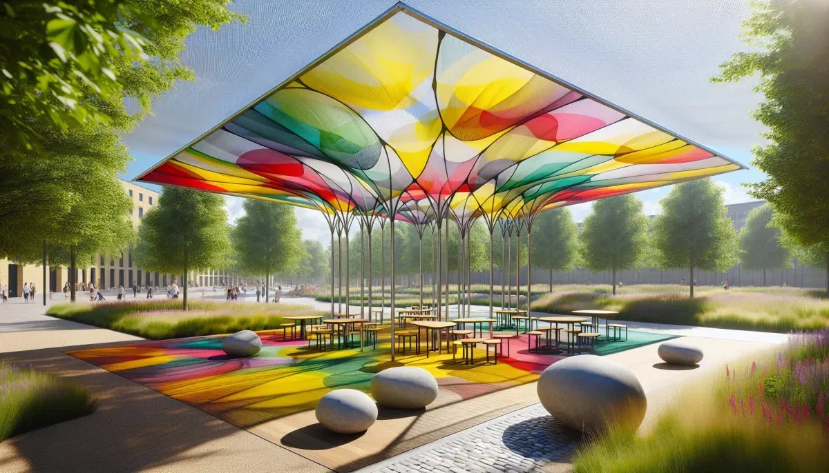 T10A: Un Padiglione d'Arte Pubblica che Trasforma Rifiuti in Bellezza