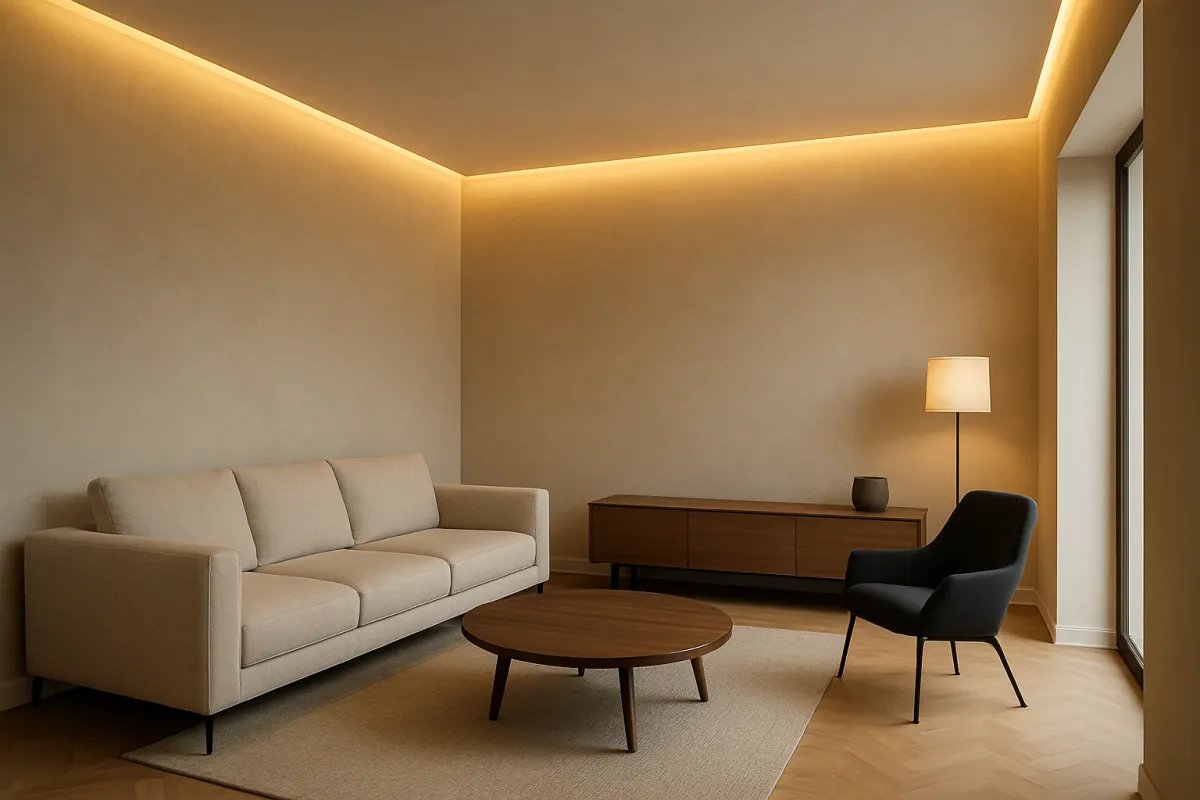 Illuminazione Nascosta: Il Segreto per Ambienti Minimal ma Accoglienti