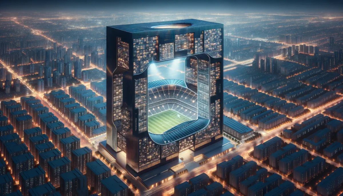 NEOM Stadium: L'Incredibile Stadio Sospeso a 330 Metri di Altezza