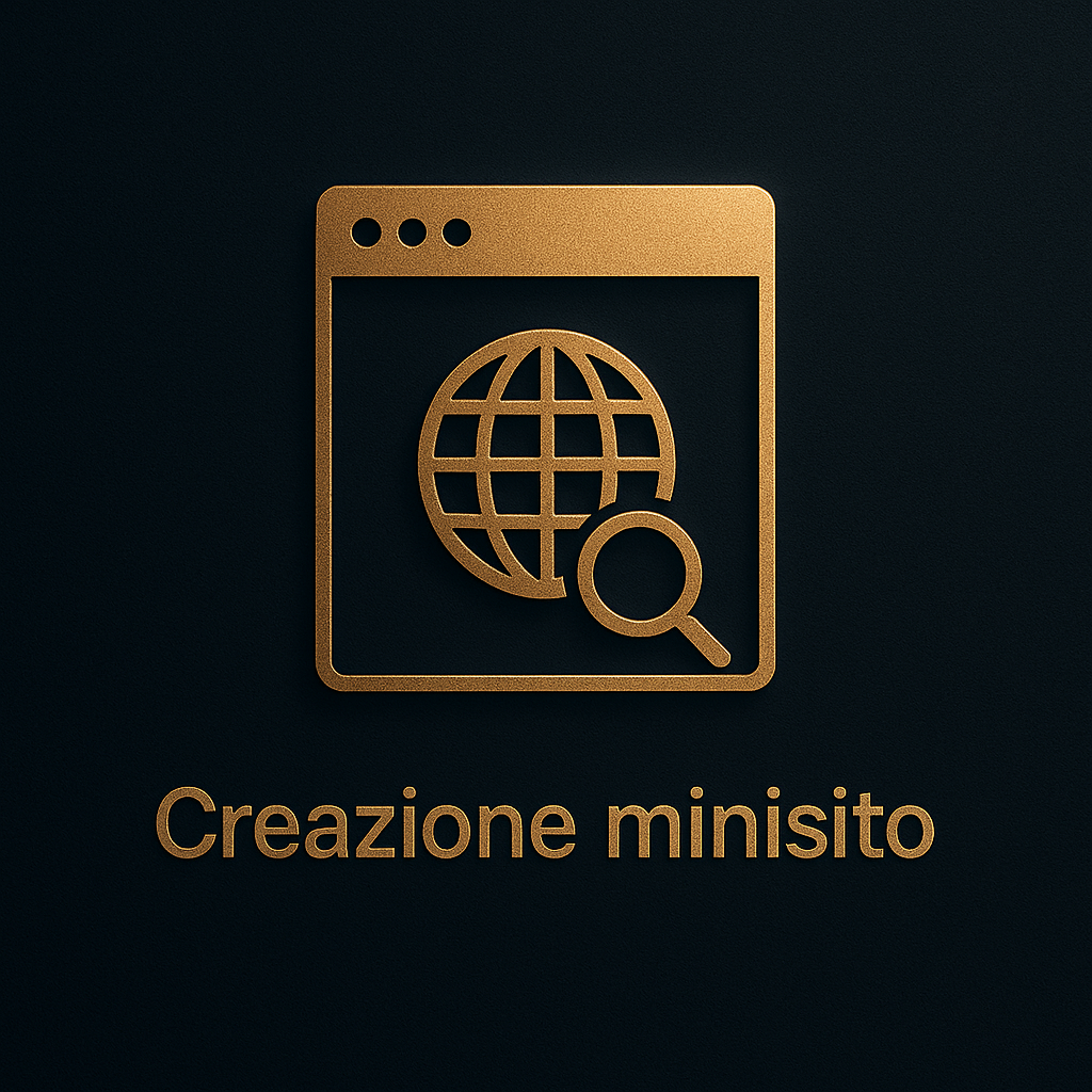 Creazione Minisito